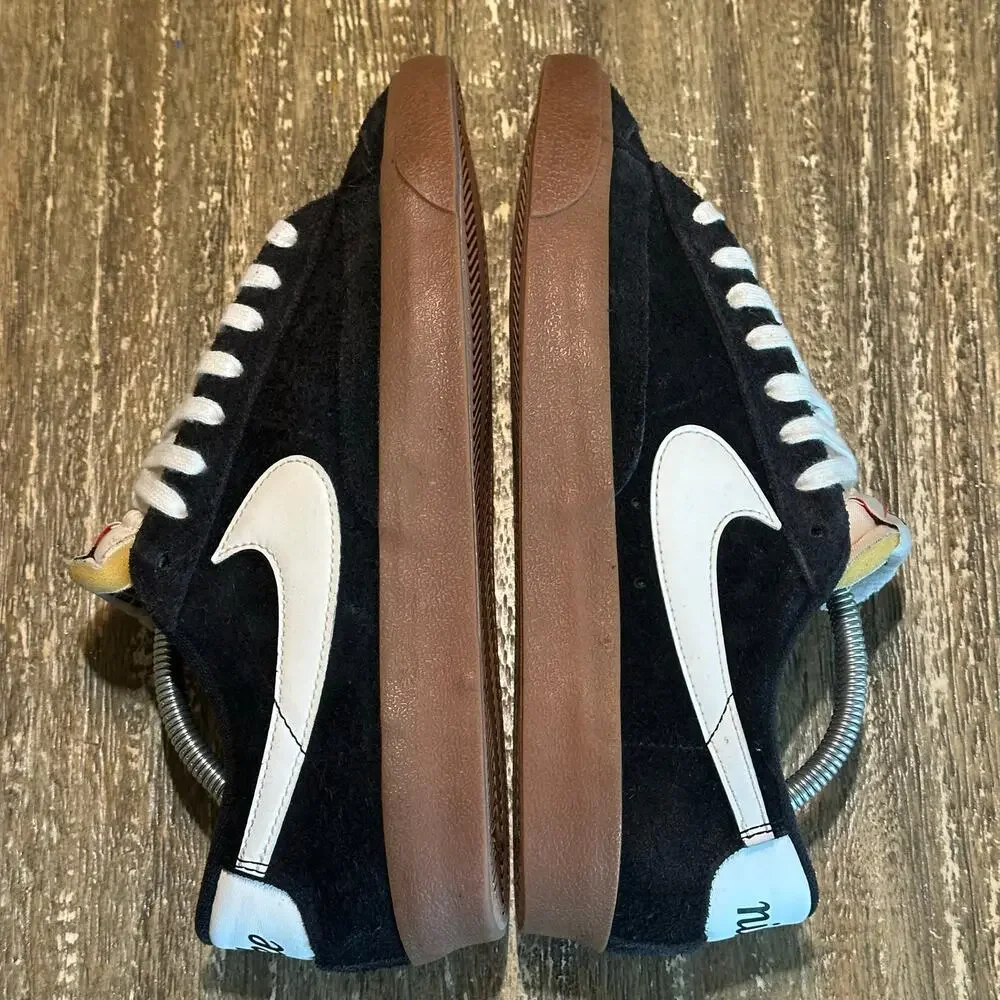 Nike Blazer Low Top Suede Gum Sneakers Black Women’s Size 10
